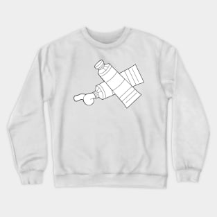 Oil Paint Line Icon Crewneck Sweatshirt